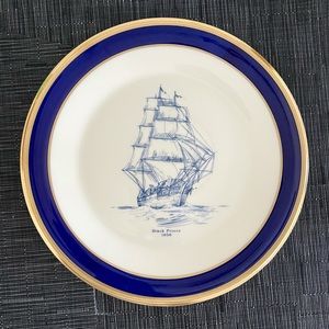 LENOX Vintage Special BLACK PRINCE 1856 10.5” Collectible Dinner Plate